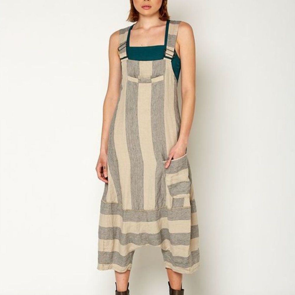 Cute, Designer Boho Linen Overalls